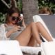 Millie Mackintosh in Swimsuit on the pool in Miami