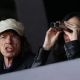 Mick Jagger and L'Wren Scott at the in the Olympic Stadium at the 2012 Summer Olympics, in London - 6 August 2012