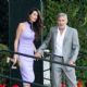 Amal Clooney – Pictured enjoying date night in Lake Como