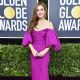 Isla Fisher wears Monique Lhuillier Dress : 77th Annual Golden Globe Awards