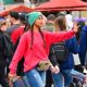 Zoe Saldana – Spotted at Disneyland