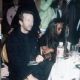 Naomi Campbell and Eric Clapton