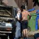 Kelly Osbourne – With her boyfriend Erik Bragg helping him fix his old station wagon in Los Angeles