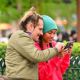 Zoe Saldana – Spotted at Disneyland