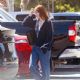 Riley Keough – In wide-leg jeans while running errands in Calabasas