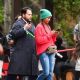 Zoe Saldana – Spotted at Disneyland