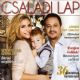 Edina Balogh and Krisztián Som - Családi Lap Magazine Cover [Hungary] (December 2015)