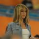 Jennifer Aniston And Owen Wilson Film A Scene For The Movie Marley & Me At The Florida Marlins Game, 2008-05-02