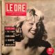 Franca Rame - Le Ore Magazine Cover [Italy] (3 October 1953)