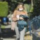 Alicia Silverstone – Wears warm clothing while leaving a gym in West Hollywood