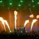 David Draiman of Disturbed performs at T-Mobile Arena on January 12, 2019 in Las Vegas, Nevada