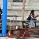 Addison Rae – With boyfriend Omer Fedi take a boat out on holiday in Venice