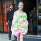 Anya Taylor-Joy – In multi colored dress leaves The Bowery Hotel