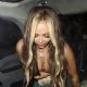Jesy Nelson – night out with friends at MNKY HSE in London