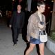 Dixie D’Amelio – With her father Marc D’Amelio exit Catch Steak in Los Angeles