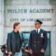 The L.A.P.D.’s Eldon Perry (Kurt Russell) and Arthur Holland (Ving Rhames) face off