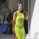 Kenya Moore – Heads out for a guest appearance on the Kelly and Mark Show in New York