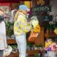 Elsa Hosk – Buys a bouquet of flowers in Los Angeles