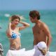 Eugenie Bouchard – Spotted at the beach in Miami