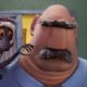 'Steve' voiced by Neil Patrick Harris and 'Tim Lockwood' voiced by James Caan in Columbia Pictures' animated film CLOUDY WITH A CHANCE OF MEATBALLS. Photo By:  Courtesy of Sony Pictures Animation. ©2009 Columbia TriStar Marketing Group