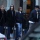 Leonardo DiCaprio, 49, cuts a typically low-key figure as he steps out with glamorous girlfriend Vittoria Ceretti, 25, and her family in London