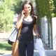 Actress and busy mom Jordana Brewster stops by a gym for a workout in West Hollywood, California on August 24, 2015