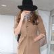 Eva Mendes: arriving on a flight at LAX in Los Angeles