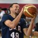 Stephen Curry #49 of the 2015 USA Basketball Men's National Team attends a practice session at the Mendenhall Center on August 11, 2015 in Las Vegas, Nevada