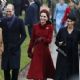 Kate and Meghan are all smiles as they put rumours of a rift behind them to join their husbands, the Queen and the rest of the Royal Family at Christmas Day church service in Sandringham