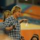 Jennifer Aniston And Owen Wilson Film A Scene For The Movie Marley & Me At The Florida Marlins Game, 2008-05-02