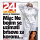Mia Rkman - 24 Sata Magazine Cover [Croatia] (25 October 2020)