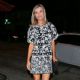 Joanna Krupa in Mini Dress at Craig’s in Los Angeles