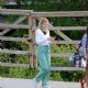 Jessica Chastain – on the set of ‘The Good Nurse’ filming in Stamford