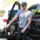 Liam Hemsworth arriving at a friends house (September 17)