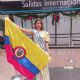 Karen Acevedo- Departure from Colombia for Miss Latinoamerica 2021