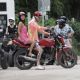 Megan Fox – On motorcycle out in Mexico