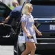 Paris Hilton – In summer dress lunch at Bungalow in West Hollywood