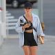 Lucy Hale – Seen after class at Artha in West Hollywood