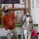 Florence Pugh – shows off her new short hair in New York