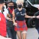 Miley Cyrus – Dons punk rock style at her hotel in New York