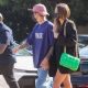 Hailey Bieber – With Justin Bieber seen in Malibu