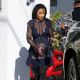 Blac Chyna – Getting dropped off at Raleigh Studios in Studio City