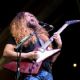 Frontman Claudio Sanchez of Coheed and Cambria performs during the Las Rageous music festival at the Downtown Las Vegas Events Center on April 21, 2017 in Las Vegas, Nevada