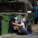 Kelly Osbourne – With her boyfriend Erik Bragg helping him fix his old station wagon in Los Angeles