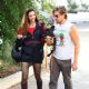 Dylan Sprouse's wife Barbara Palvin puts on a leggy display in knee-high boots as the newlyweds walk their dog in LA