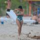 Diane Guerrero in Swimsuit at the beach in Miami