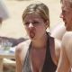 Jennette McCurdy wearing a pretty bikini and board shorts was spotted kayaking with a male friend in Maui
