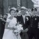 Jacqueline Kennedy Onassis and John F. Kennedy
