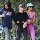 Madison Reed and Victoria Justice – Hits Fryman Canyon in Studio City