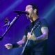 Frontman Sully Erna of Godsmack performs during the Las Rageous music festival at the Downtown Las Vegas Events Center on April 21, 2017 in Las Vegas, Nevada